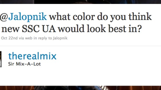 Sir Mix-A-Lot: "What's The Best Color For An SSC?"